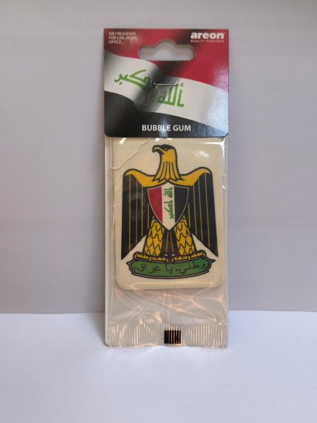 معطر سيارة تعلاكة علكة النسر الجمهوري العراقي الصنع بلغاري